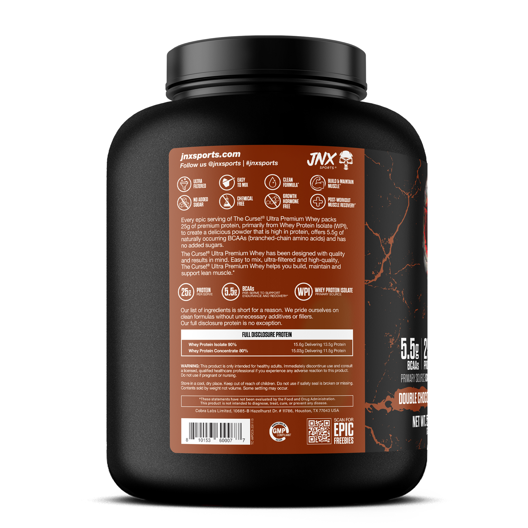 The Curse! Suero de leche ultra premium